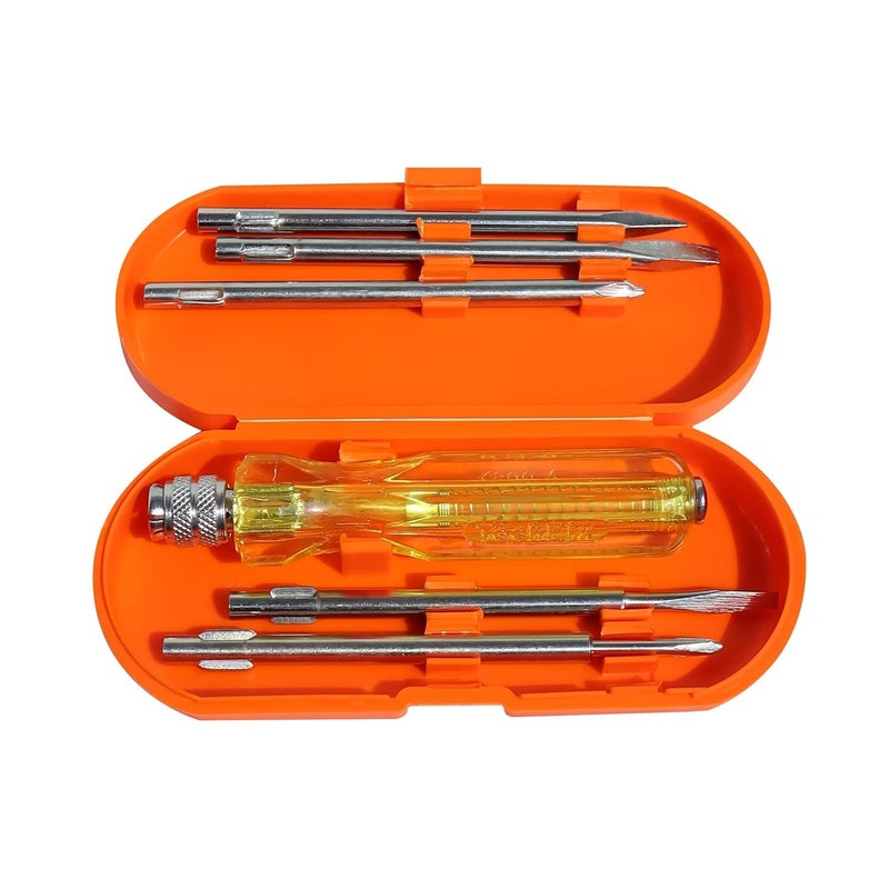 IONIX Screw driver tool set kit, Screwdriver set, Screwdriver kit, Star screwdriver, 5-Pieces Screwdriver Kit, Screwdriver Set For Home Use | tool kit | tool kit for home use multipurpose (5 Pieces) - Image 1