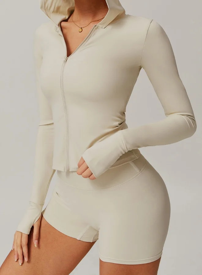 كون.يوغا جاكيت نسائي خفيف