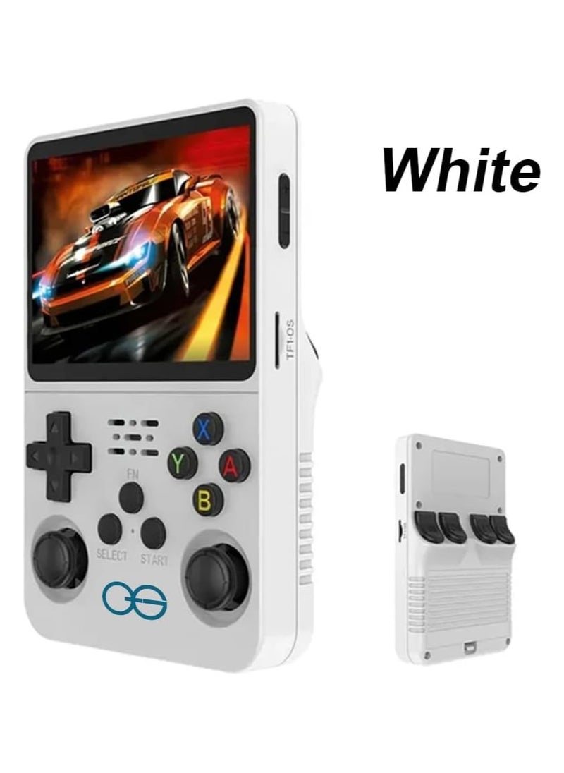 ANBERNIC  - ANBERNIC R36S Retro Handheld Game Console with 3.5 Inch IPS HD Display, Linux System, 1000 Inbuilt Games, 64GB Game Card – Compact Pocket Video Game (Purple) - Image 1