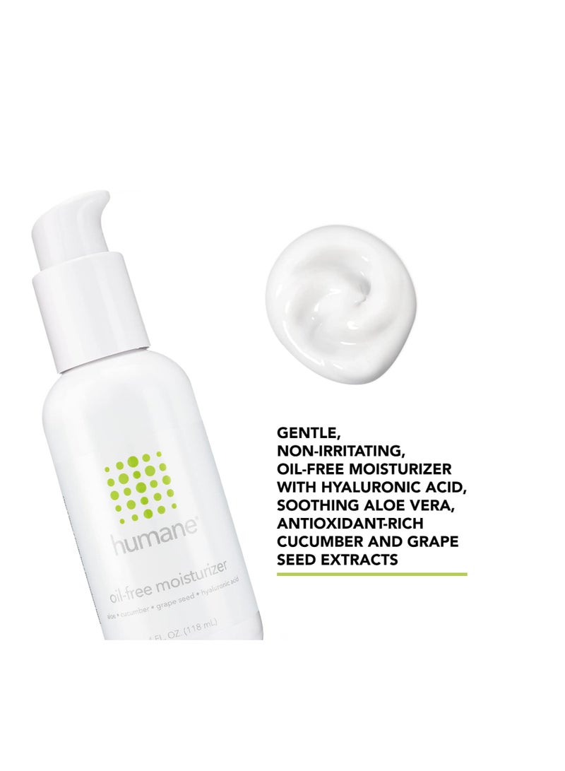 humane Oil-Free Daily Lightweight Acne Face Moisturizer with Soothing Antioxidants, Dermatologist-Tested, 4oz - Image 4