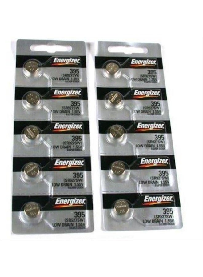 Energizer 10 395 / 399 Energizer Watch Batteries SR927SW SR927W 