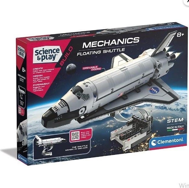 Clementoni Mechanical Laboratory Nasa Space Shuttle 75069TR Licensed Product  - Image 1