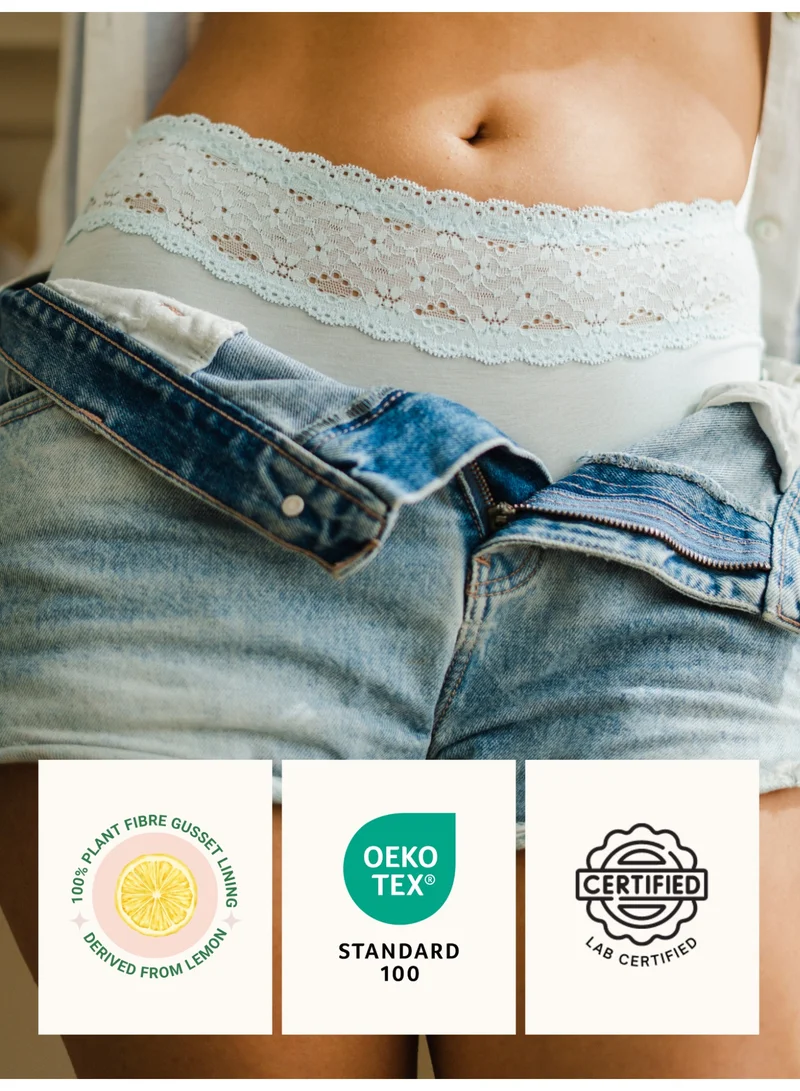Intimate Queen grey Modal Bae Luxe Hipsters – Buttery Modal Bliss, Naturally Cooling | pH Balanced for Sensitive Skin for Women | Best Price UAE