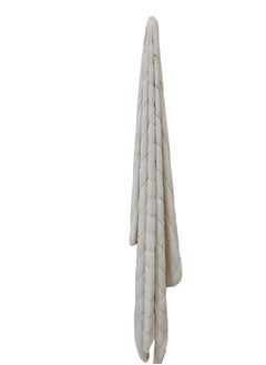 PACHA HOME Fur Throw 2 layers 130x170, Perfect match for cold days on the couch - Color: Cream.  - Image 3