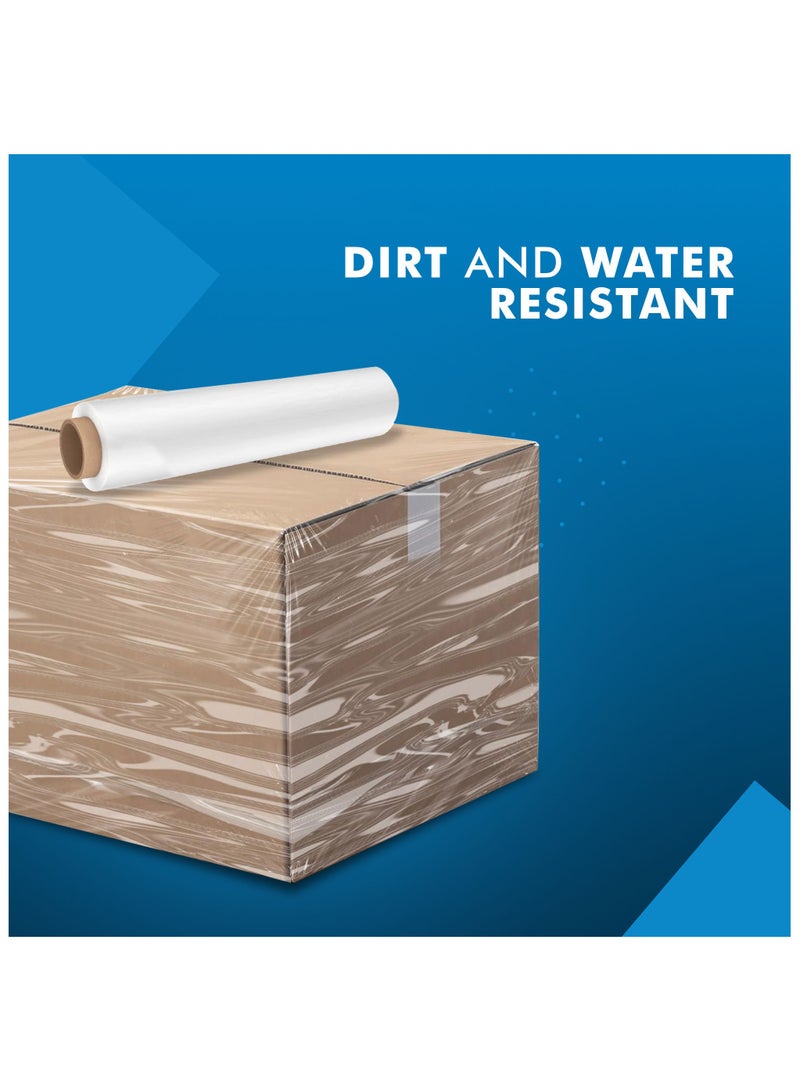 Duravel Stretch Film, Shrink Wrap for Pallet Wrap, Industrial Strength Stretch Wrap, Moving Wrapping Plastic Roll Industrial Packaging, (50 METER-1ROLL) - view 4