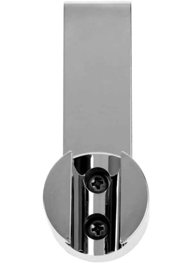 Rubik Bidet Sprayer Head Holder With Toilet Tank Hand Shattaf Shower Hanger Hook And Wall Mounted Screws (Brushed Nickle) - Image 4