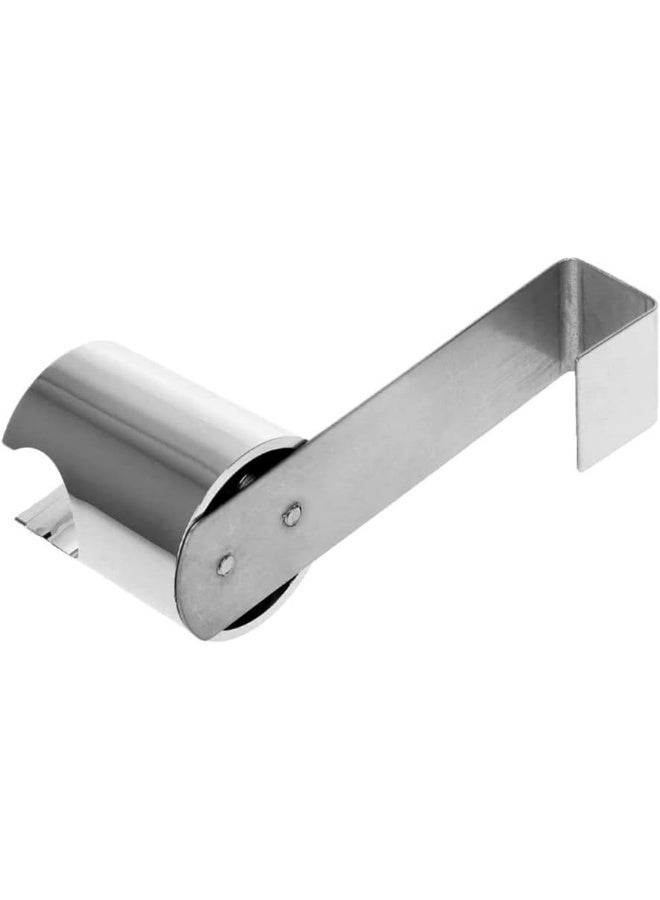 Rubik Bidet Sprayer Head Holder With Toilet Tank Hand Shattaf Shower Hanger Hook And Wall Mounted Screws (Brushed Nickle) - Image 3