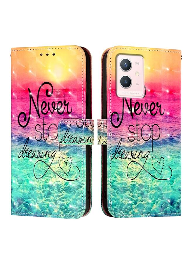erorex Case For vivo S10e 5G / V23e 4G / 5G / Y75 4G 3D Painting Horizontal Flip Leather Phone Case - Image 2