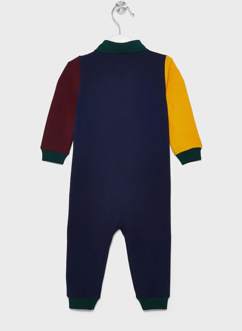POLO RALPH LAUREN Kids Color Block Onesies