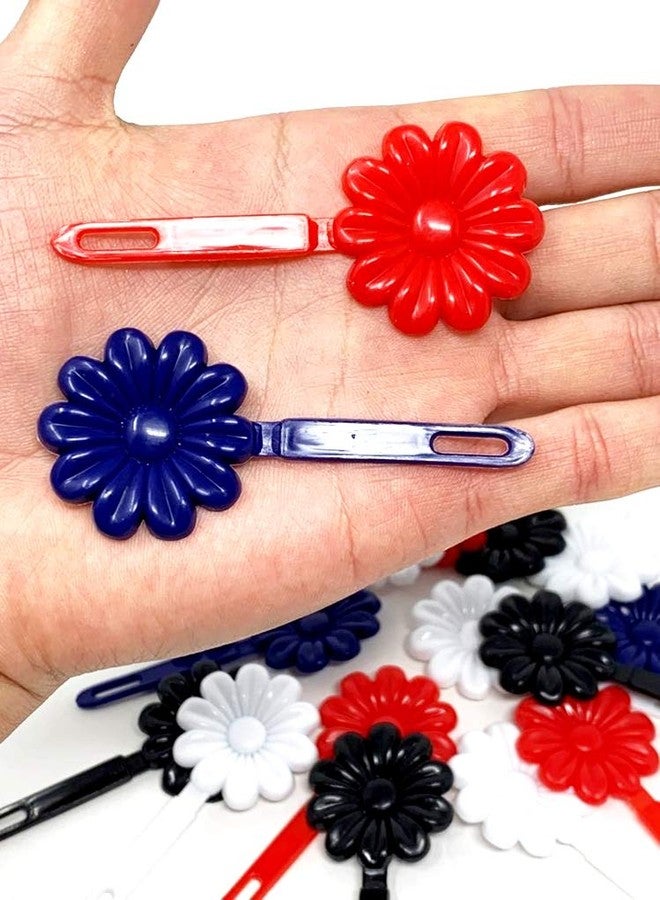 Tara Girls Self Hinge Plastic Bow Hair Barrettes Selection (BR83) - Image 4