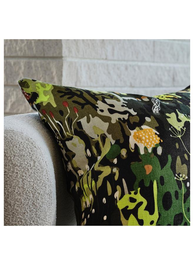 erorex Cushion Cover, Black/Multicolour, 50X50 Cm - Image 4