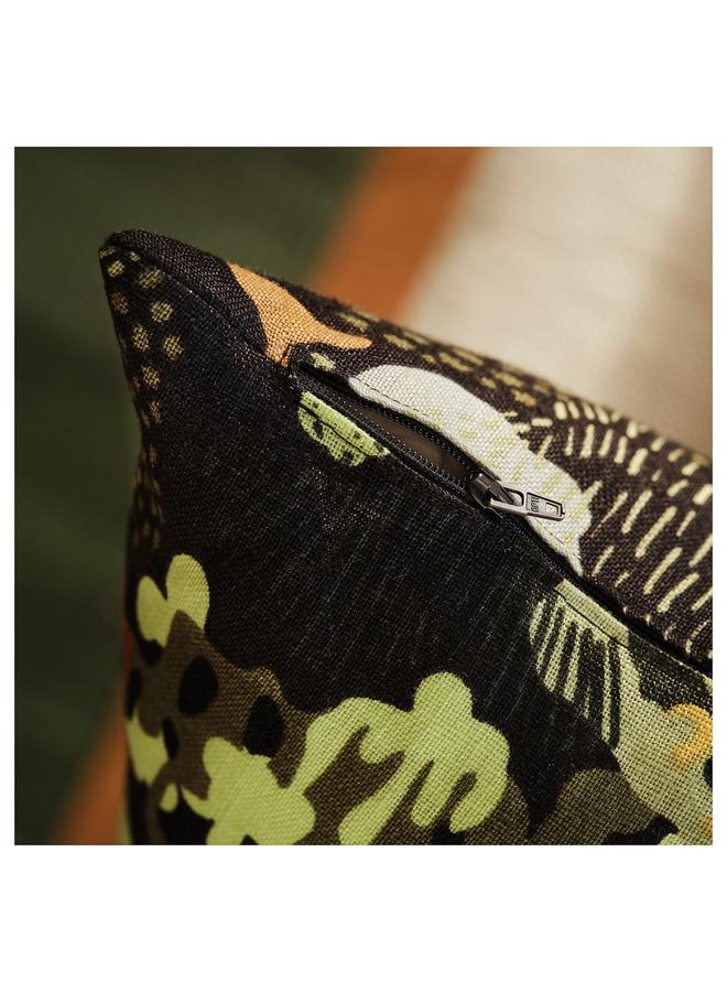 erorex Cushion Cover, Black/Multicolour, 50X50 Cm - Image 3