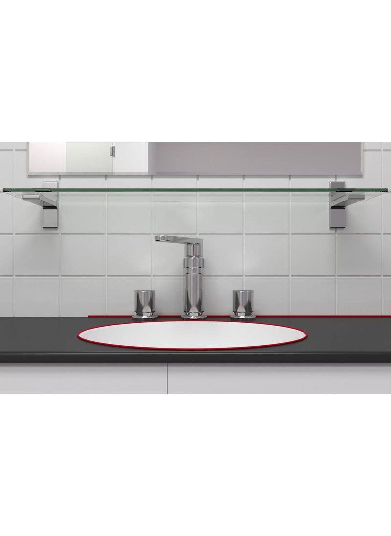 fischer Multipurpose Silicone Sealant Kitchen  Bathroom Transparent Sealing Glazing Renovating Joints in Sanitary Installations and Connection Joints