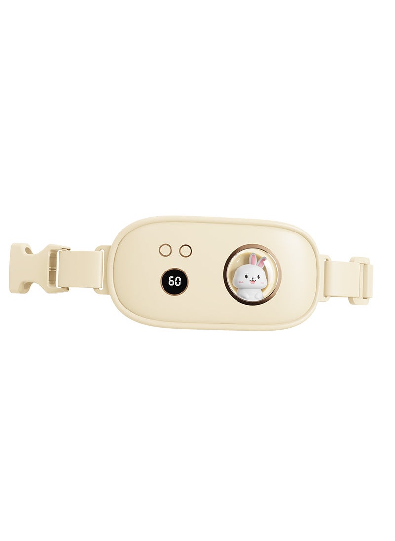 Generic 2024 New Digital Menstrual Massage Warm Uterus BeltWarm Palace treasure Milky White Warm Palace treasure Milky White 