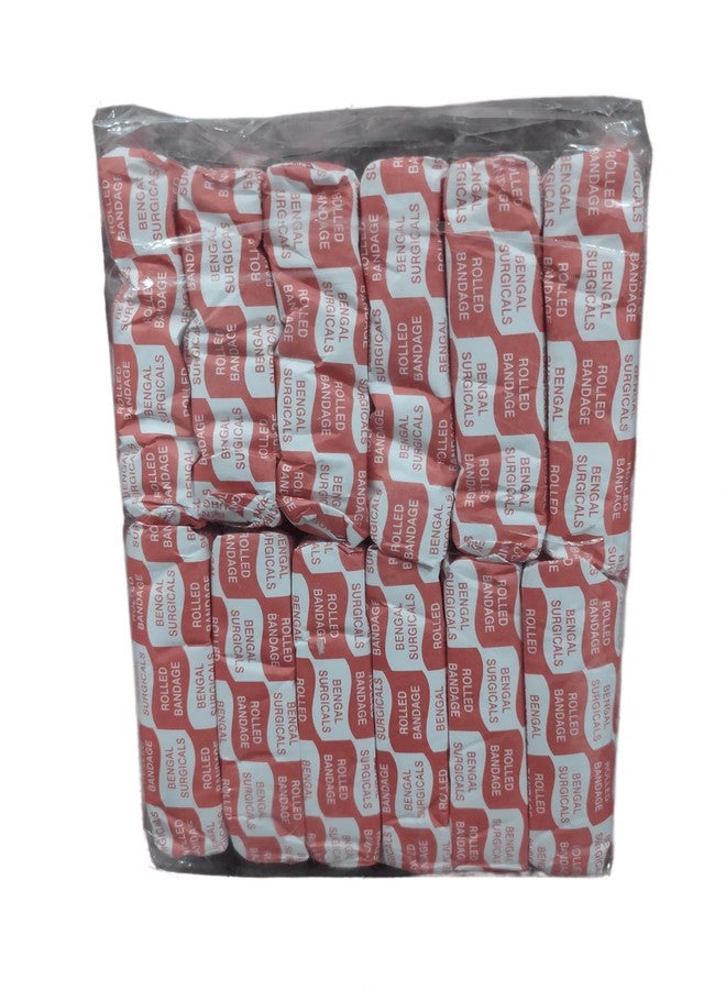 Agarwals Absorbent Cotton Medical Gauze Roll Bandage 4inch(10cm x 5mtr)(2Pack i.e.24Rolls) - Image 2