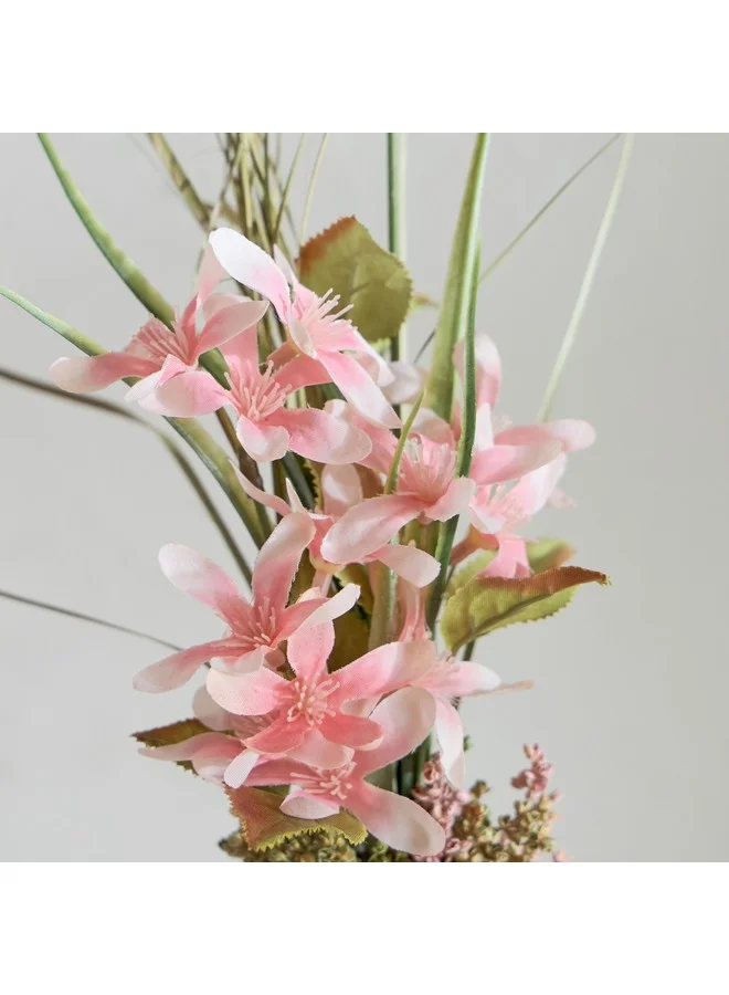 هوم بوكس Caven Butterfly Flower in Glass Vase with Potpourri 11 x 10 x 35 cm