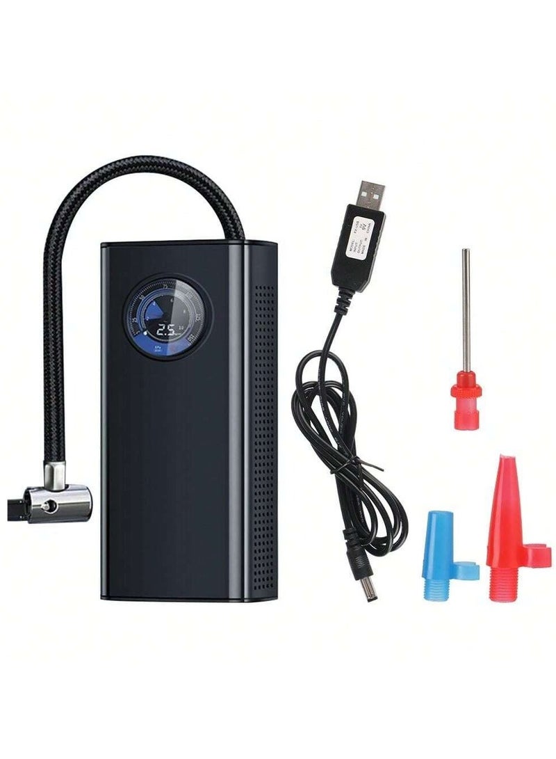 Generic 3600mAh 7.4V Portable Electric Tire Compressor Pump for Cars Motorcycles Balls  - Image 2