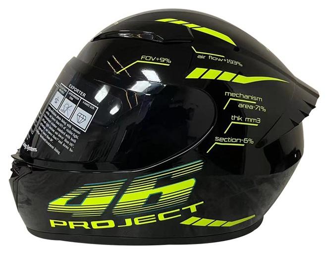 Project Motorcycle Helmet Full Face Cover - Image 1