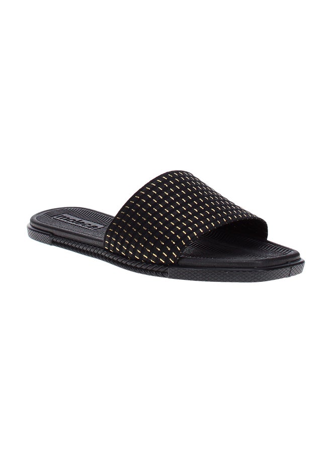 MOLECA Textured Slip-On Flat Sandals - Image 4