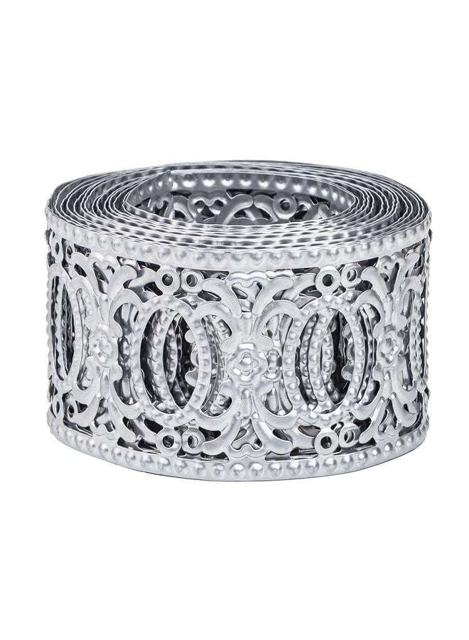 CraftyCrocodile Metal Ribbon For Decor Craft (2", 3 Yards Long) - Image 1