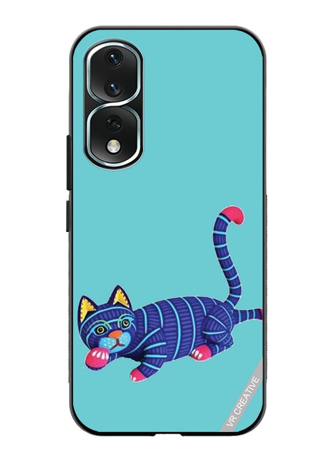 VR CREATIVE Protective Case Cover For Honor 80 Pro Cat Design Multicolour - Image 1