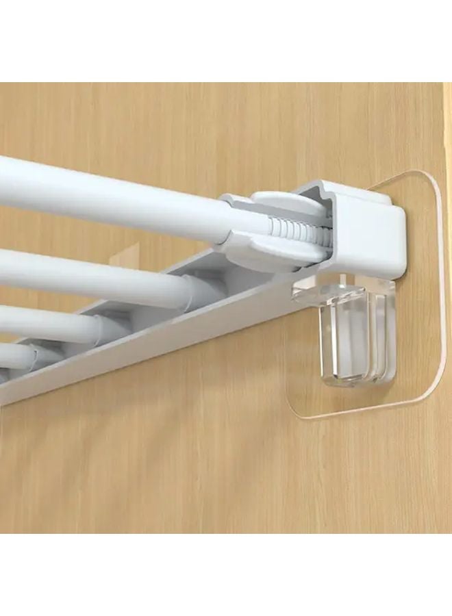 30pcs Adhesive Shelf Brackets No Drill Damage Free Load Bearing Support For Shelves Kitchen Cabinets Bookcases - Image 2