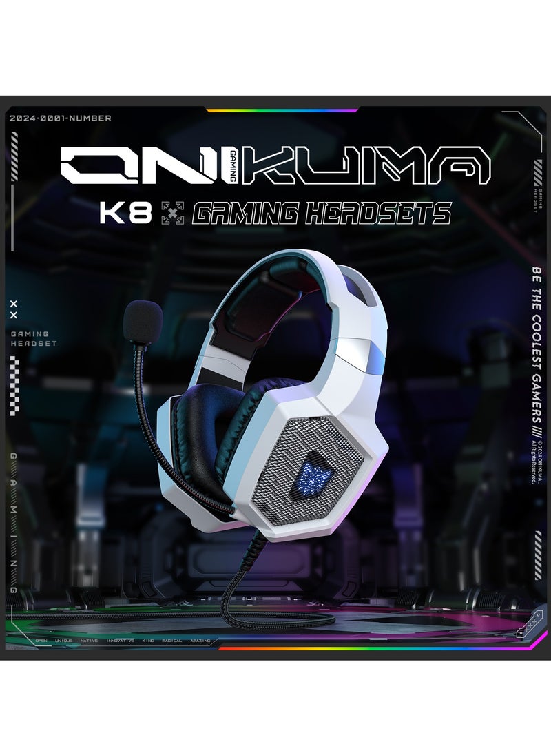 onikuma - ONIKUMA K8 Gaming Headset With Microphone - Image 1