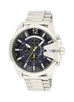 DIESEL Men's Round Shape Stainless Steel Chronograph Wrist Watch 51 mm - Silver - DZ4465  - Image 1