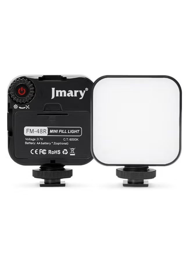 Jmary FM-48 Mini Portable Video Fill Light Black - Image 1