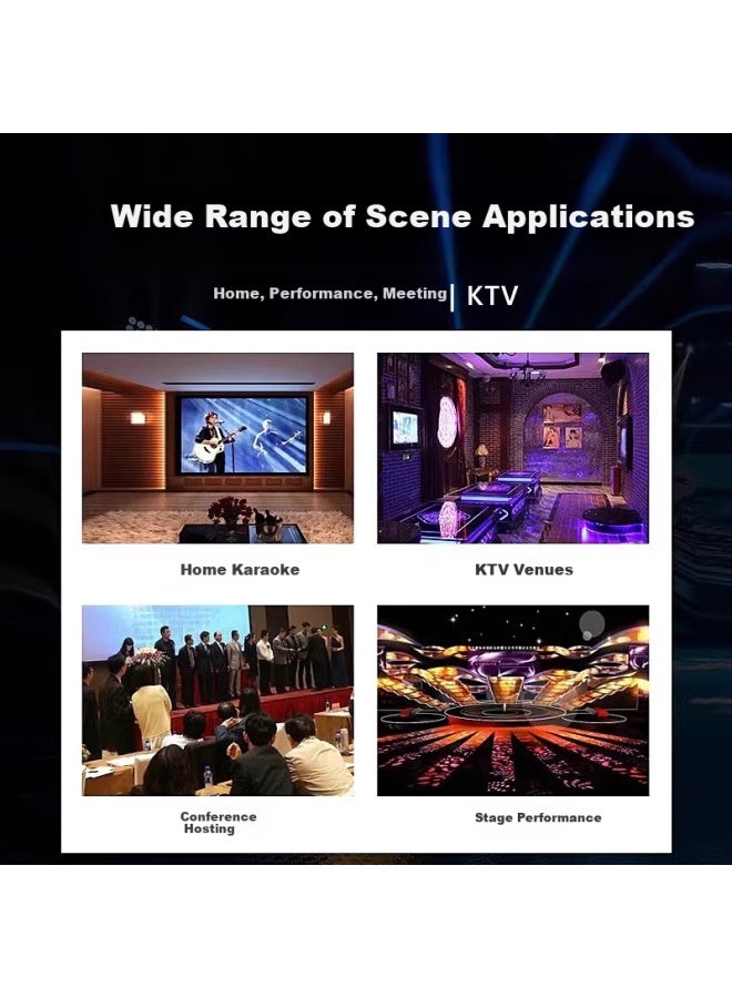 BBS Handheld Wireless Microphone Uhf 4 Channels Receiver For Karaoke Singing. - Image 3