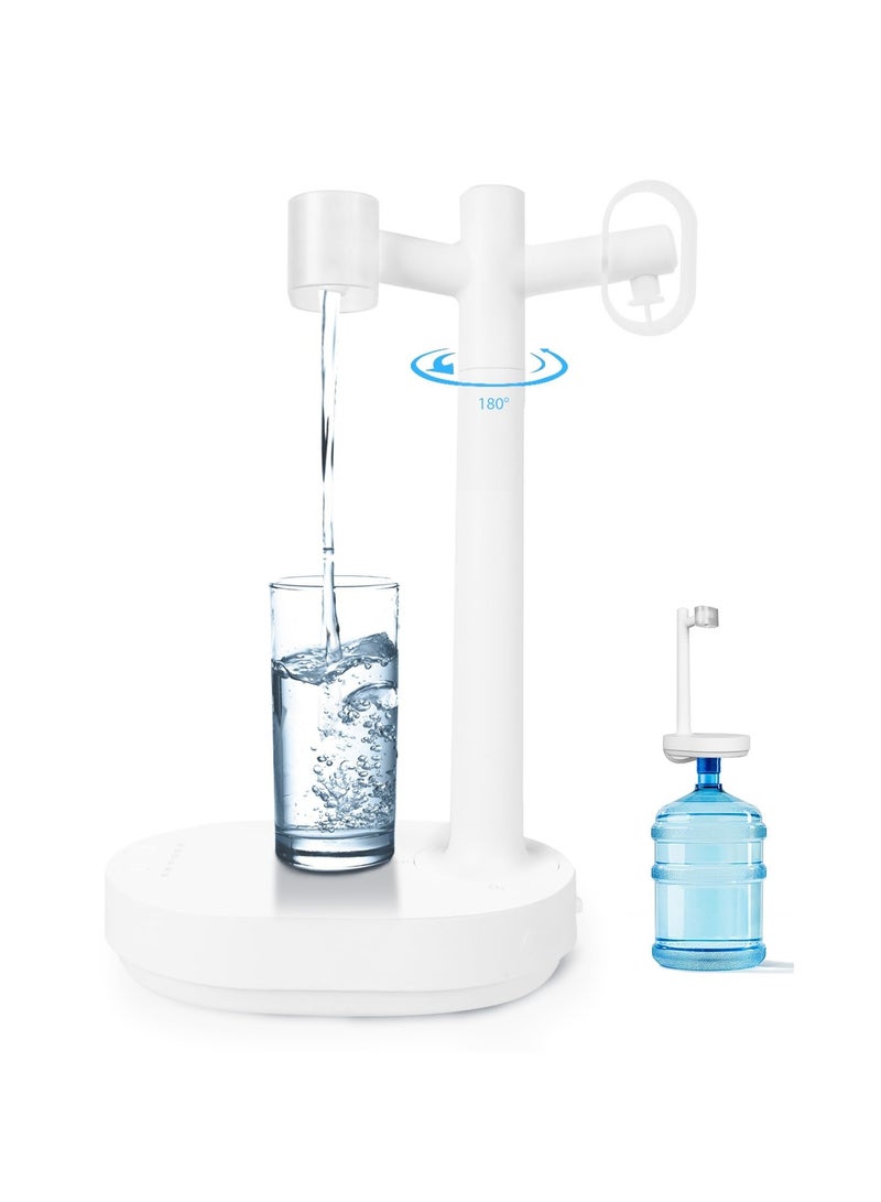 Rhoyee Detachable Dual-Purpose Water Pump – Wireless Portable Automatic Dispenser for 5-Gallon Bottles - Image 2