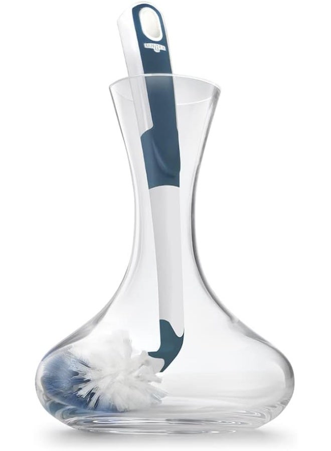 Unger 16â€ Flexible Glass and Bottle Scrub Brush, Extra-Long, Non-Scratch Cleaning Scrubber for Water Bottles, Travel and Coffee Mugs, Pitchers, Vases, Decanters, Glassware - Image 2