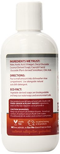 eco me Eco-me Auto Dish Rinse Aid, Clear, Fragrance Free, 8 Fl Oz - Image 3