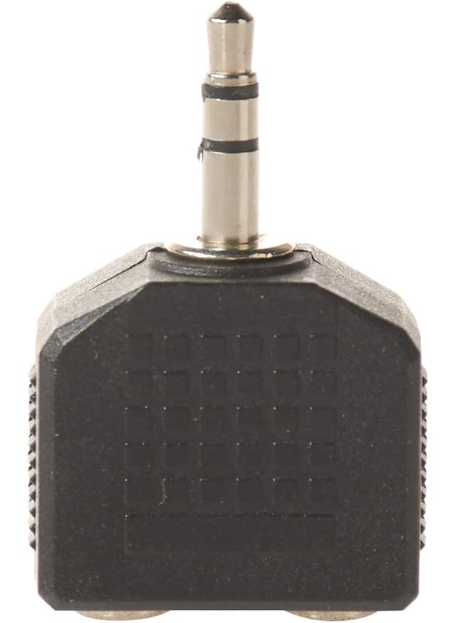 إيروريكس كابل سماعة رأس صوتي مقاس 3.5 مم ومحول مقسم ومقبس Y واحد واثنين من ستيريو - Image 3