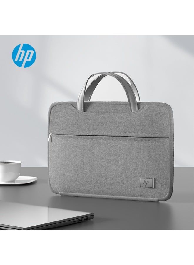 HP حقيبة لابتوب محمولة من Hp، حقيبة داخلية للكمبيوتر المحمول 13 بوصة، حقيبة تخزين، غطاء واقي، عالمي، هواوي، لينوفو، شياوكسين، حقيبة لابتوب Hp، رمادي - Image 5