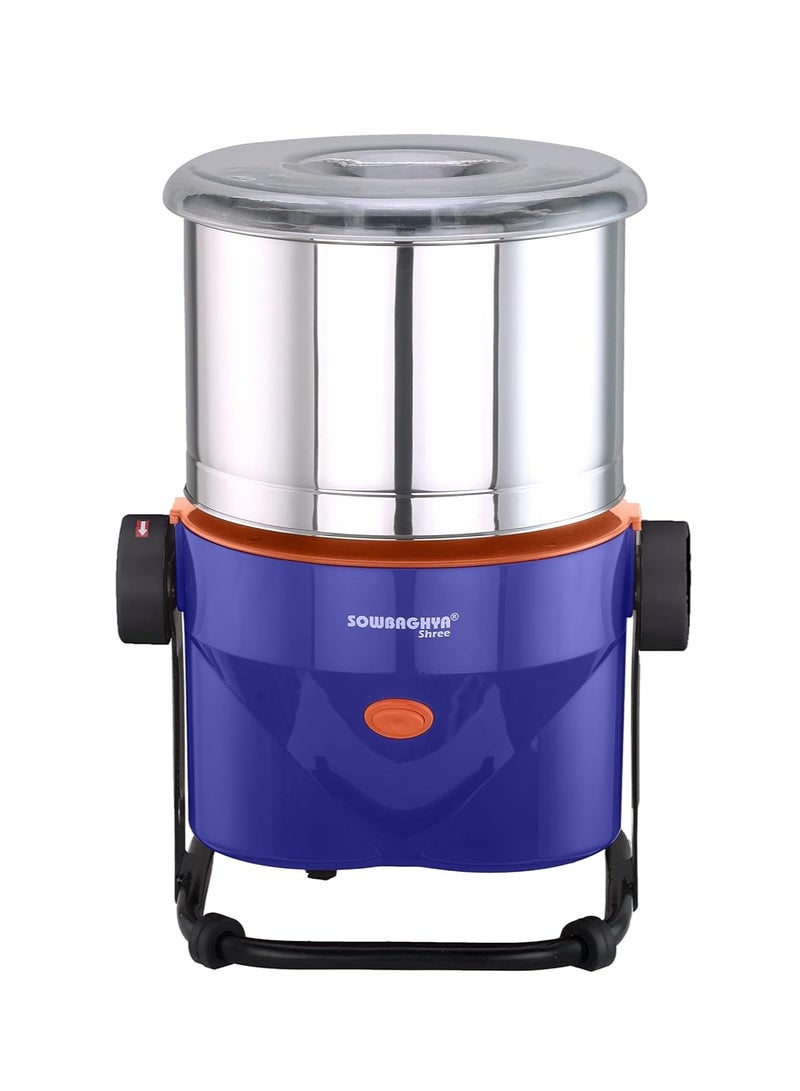 Sowbaghya Shree 2 L Table Top Tilting Grinder with Attachments | Heavy Duty Motor | for All Kinds of Batter for South Indian Dishes (Blue) - Image 1