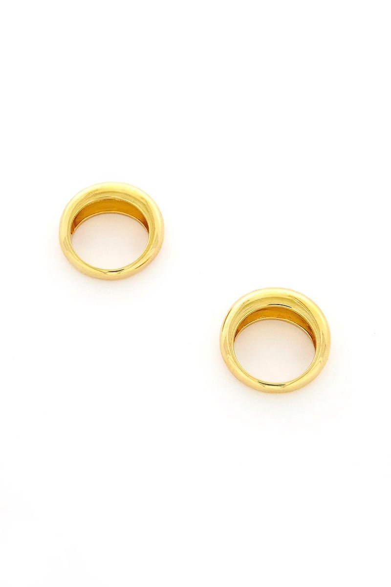 Tchibo Chunky Ring 2 pieces Set, Gold - Image 2