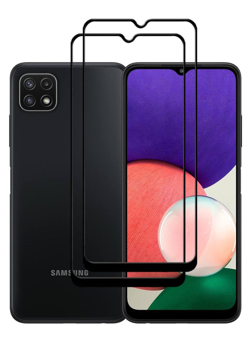 ACLIX 2 Pieces Antistatic ESD Dustproof Premium Quality High Definition Tempered Glass Screen Protector Designed For Samsung Galaxy A22 5G - Image 1