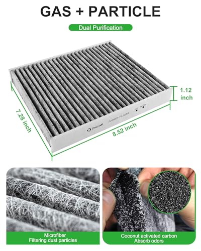 Dacall Engine & Cabin Air Filter Set for Subaru Ascent(2019-2025), Impreza(2017-2026), Crosstrek(2018-2026), Outback(2020-2025), Legacy(2020-2025), Forester(2025-2026). Replace 72880-FL500,16546-AA16A - Image 3