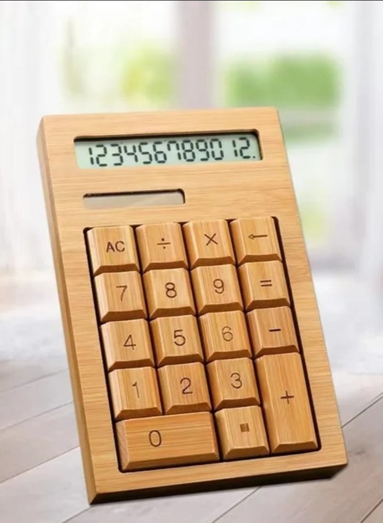 Bamboo calculator