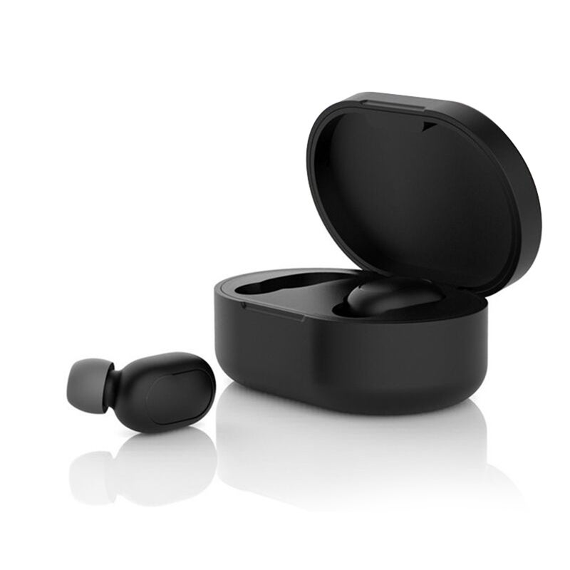 Silicone Protective Cover TWS Earphone Case Cover Compatiable with Xiaomi Redmi Airdot Headset Wireless Earphone Protection Case 8 Colors Optional - Image 1