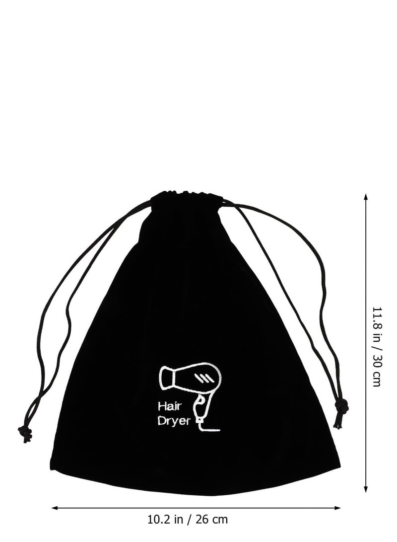 Purse Organizer Cloth Bags Drawstring Hair Dryer Bags Hotel Hair Dryer Bag Drawstring Bag Container Portable For Home And Travel Travel Jewelry Bag Travel Toiletry Bag - Image 2
