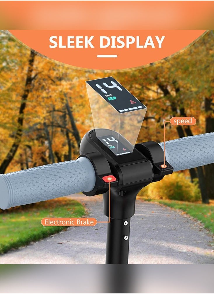 Crony ZL-E7 kids Electric Scooter LED Headlamps Bluetooth Connectivity resistant anti slip rubber Vacum tire 7kg Aluminum Alloy Frame Material load 60kg E Scooter Foldable skateboard E-Bike Brushless  - Image 3