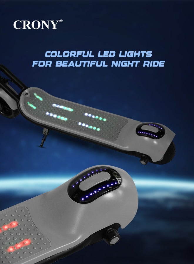 ZL-E7 kids Electric Scooter LED Headlamps Bluetooth Connectivity resistant anti slip rubber Vacum tire 7kg Aluminum Alloy Frame Material load 60kg E Scooter Foldable skateboard E-Bike Brushless