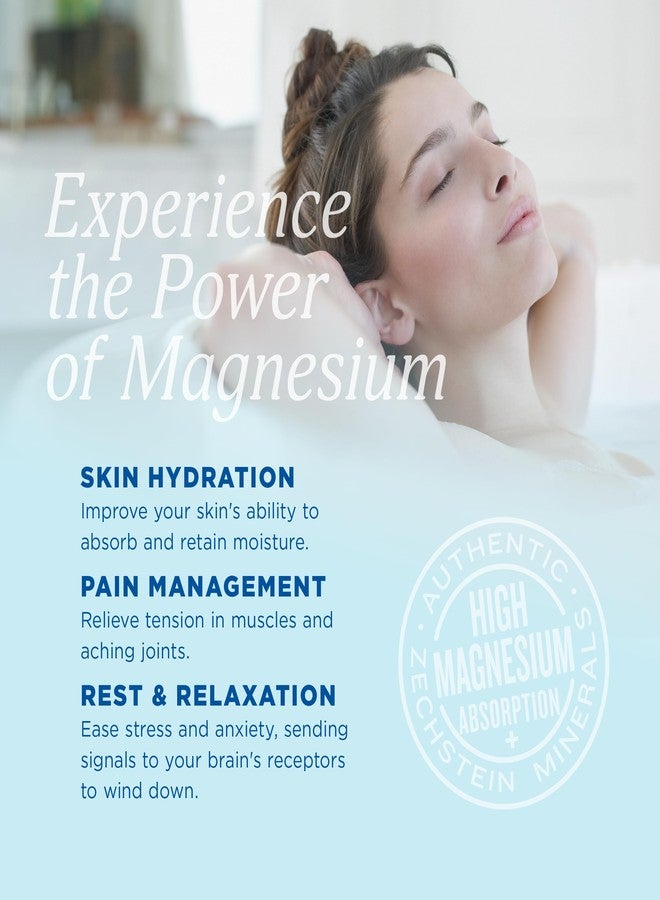 Epsoak Magnesium Flakes 4 lb. Magnesium Sulfate USP. Resealable Epsom Salt Bag Unscented, Made in The USA, Cruelty-Free Certified - Image 3