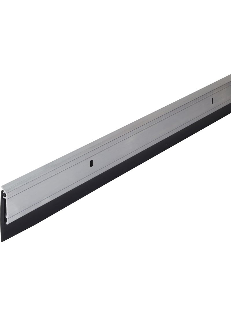 M-D Building Products 68247 All-Season Door Sweep, Heavy Duty Aluminum, Ideal for Residential & Commercial Use, Easy Installation with Heavy Rubber Seal, Ensure Comfort and Security (36 Inch, Silver) - Image 1