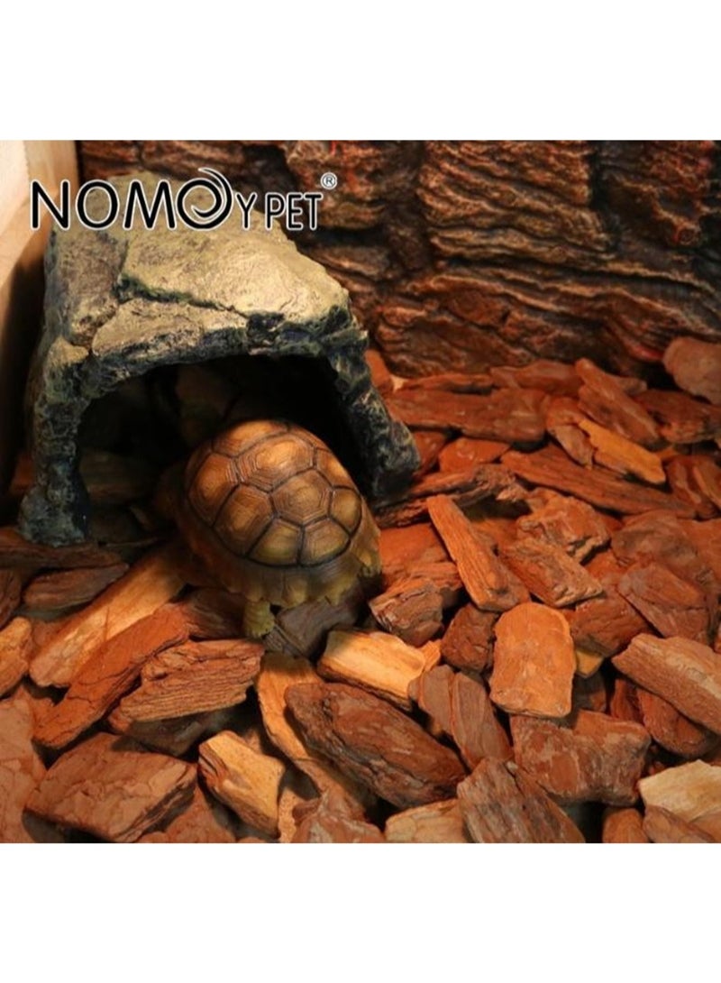 NomoyPet رقائق لحاء عضوية قابلة للتمدد، تُستخدم كركيزة للزواحف والثعابين والسلاحف والبرمائيات، قشور طبيعية خالية من الألياف، تربية نظيفة - 650 غرام - Image 5