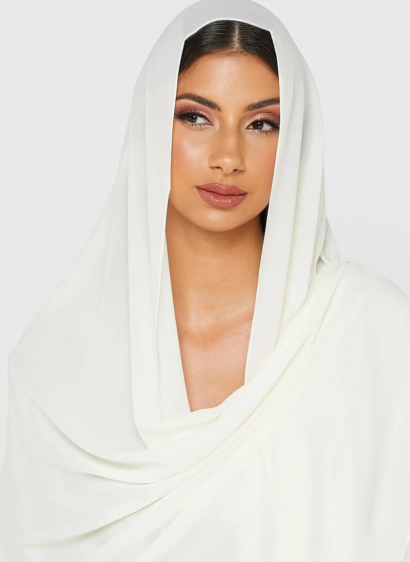 Azzalia Asymmetric Longline Abaya
