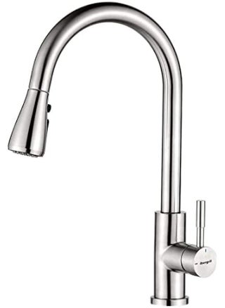 Ibergrif  M22137 Kitchen Sink Taps Mixer With Pull Out Spray, High Arc With Dual Spray Mode, Single Handle Lever With Uk Standard Fittings, Grey, Chrome - pzsku/Z3E54ECEC6B8B9F6B10D9Z/45/1746859758/d5169fae-7ce9-4f36-8dff-beb4347ee4f6