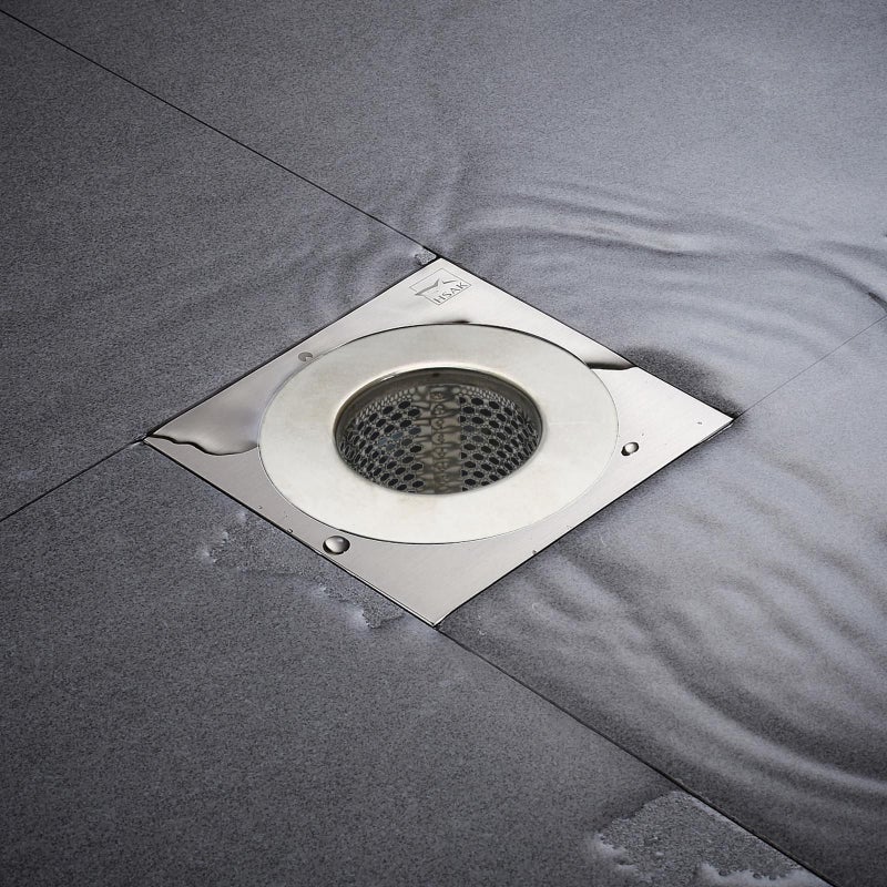 2pcs Stainless Steel Sink Strainer Shower Drain Cover Hair Catcher for Kitchen Bathroom - Image 3